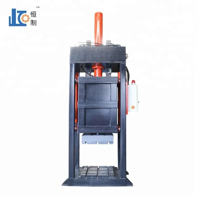 
CE Certified factory sale vertical lifting box hydraulic cotton press machine packing machine baler machine 