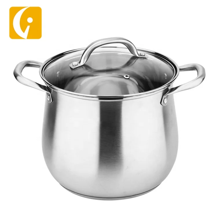 
high quality stainless steel Insulated Casserole With Glass lid 