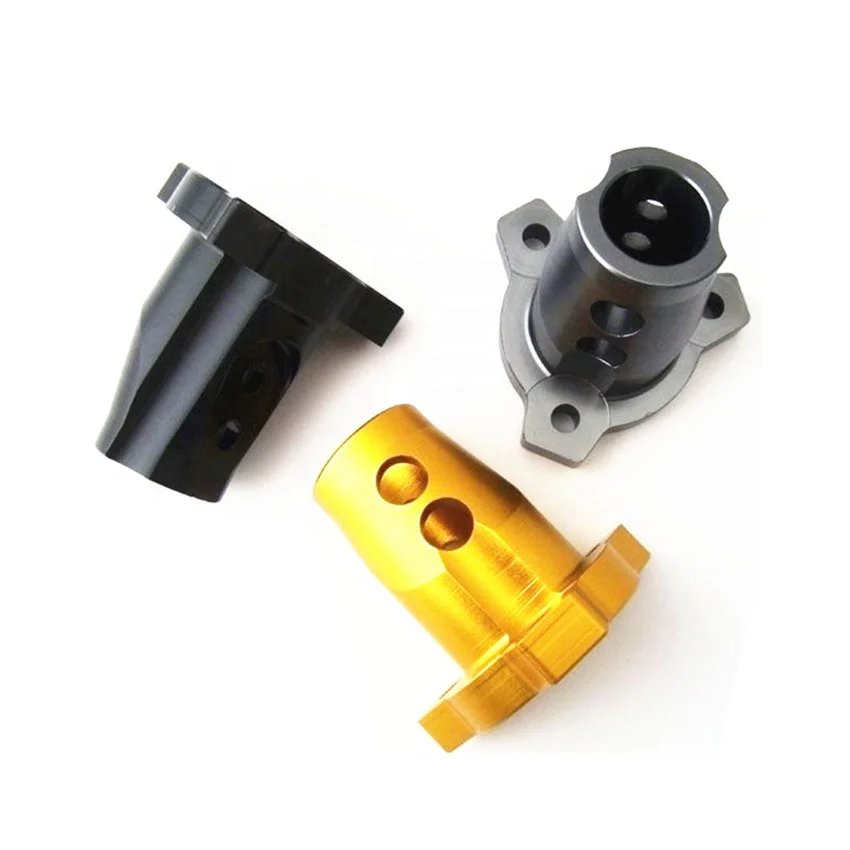 CNC Machined 6061 T6 Go Kart Steering Boss Angled Steering Hub