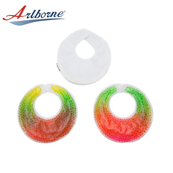 Soft cold hot compress breast soothing gel nursing pad for breastfeeding pain relief