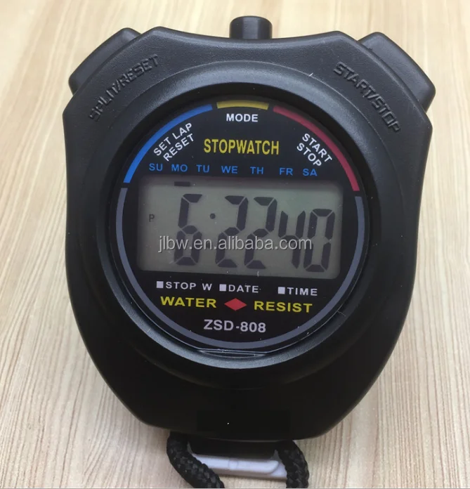 Портативный Миниатюрный автоматический цифровой таймер секундомера с логотипом на