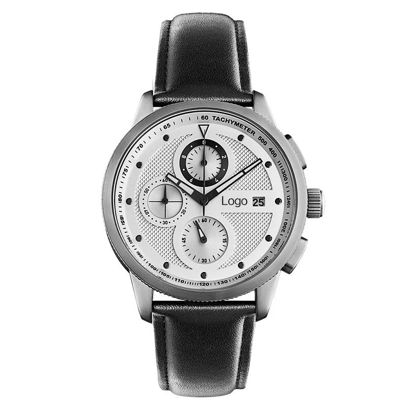 2018 Oem Leather Wristwatch Own Brand Al Fajr Watch Fashion For Men