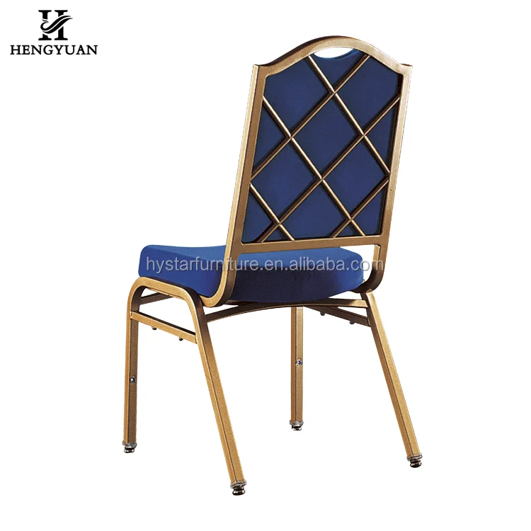 Wholesale Classic Durable Metal Stackable Hotel Furniture Banquet Chairs
