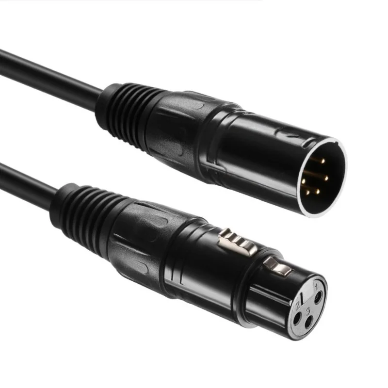 
DMX XLR Cable Stage Pin Connector 