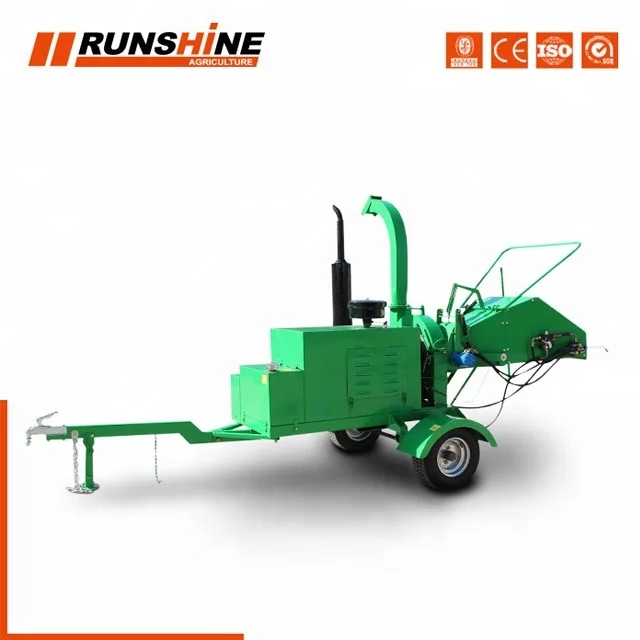Forestry machinery DWC-40 wood chipper shredder