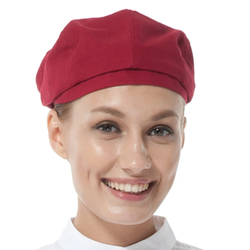 
CHECKEDOUT wholesale in stock multi color fabric chef waiter hat 
