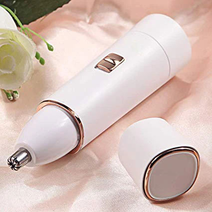 Beauty Care Set Waterproof Electric Lady Shaver 4 In 1  Painless Facial Hair Remover
