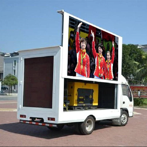 Наружный P4 P5 мобильный рекламный светодиодный дисплей для такси грузовика