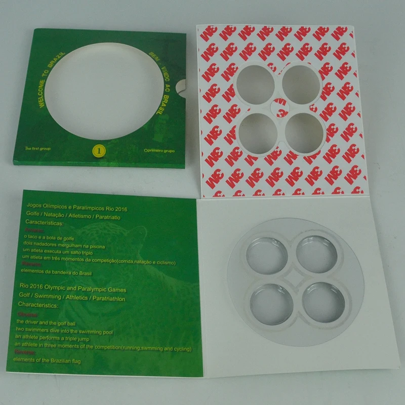 Collapsible customized  Metal Coin Box With Sleeve card photo book  oem  manufacturer