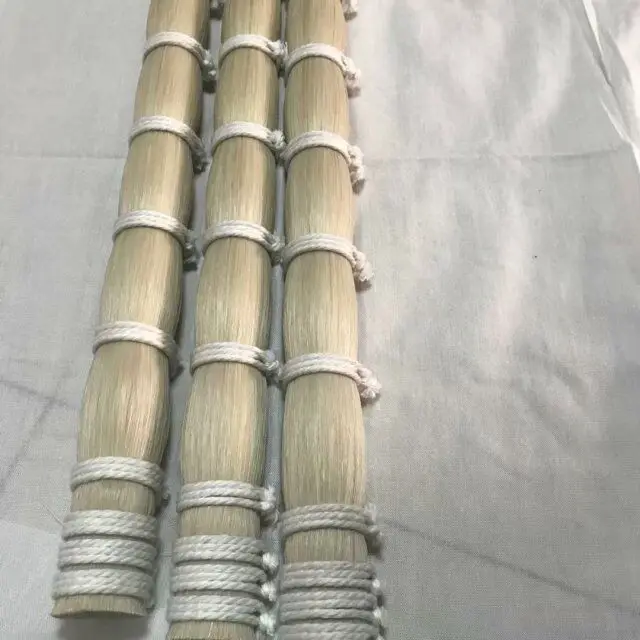 
Factory Price First Grade Mongolian & Mare White Horse Tail Hair For Sale 