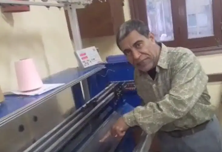 2018 воротник плоская вязальная машина