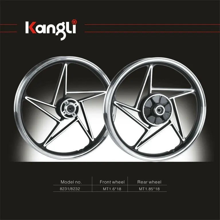 Suzuki en125h front disc rear drum wheel rim