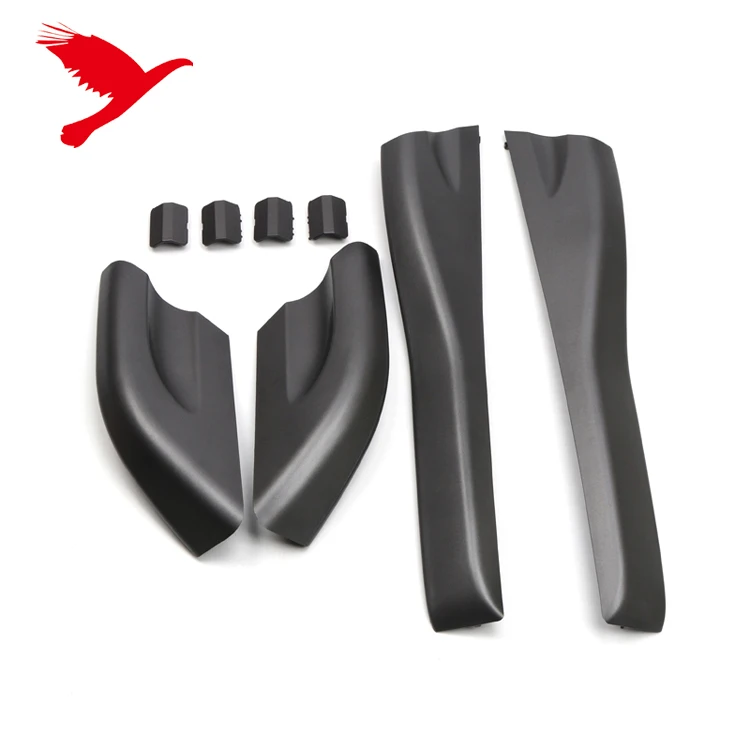 Черный SUV Rails Rack Leg Cover End Защитный колпачок для Hyundai Tucson 2004-2008