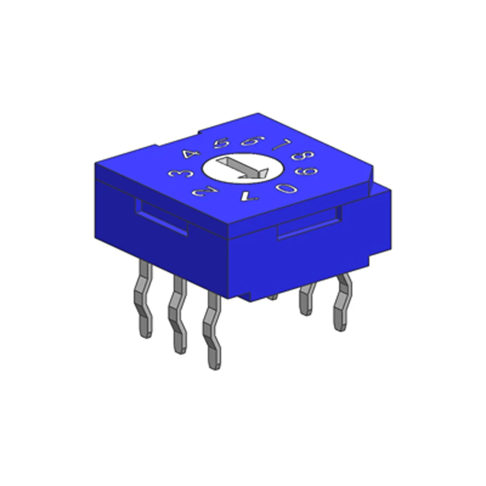 Free Samples 8 10 16 Positions BCD Encoder Rotary Switch