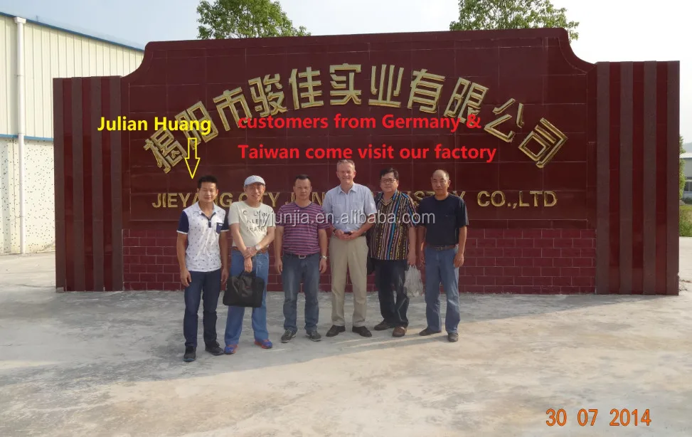 customers from Germany & Taiwan come visit our factory