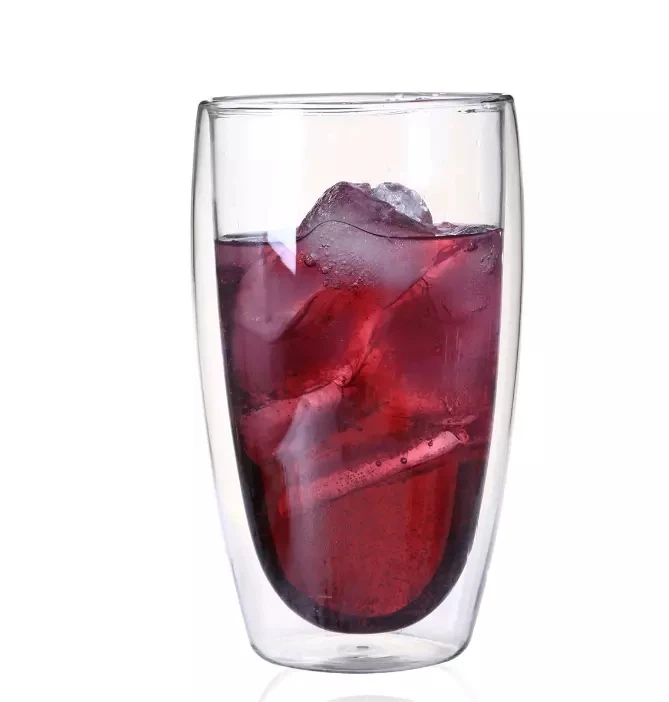 
Made in China Double wall shot glass / glass coffee tea cups / mugs / drinking glasses 