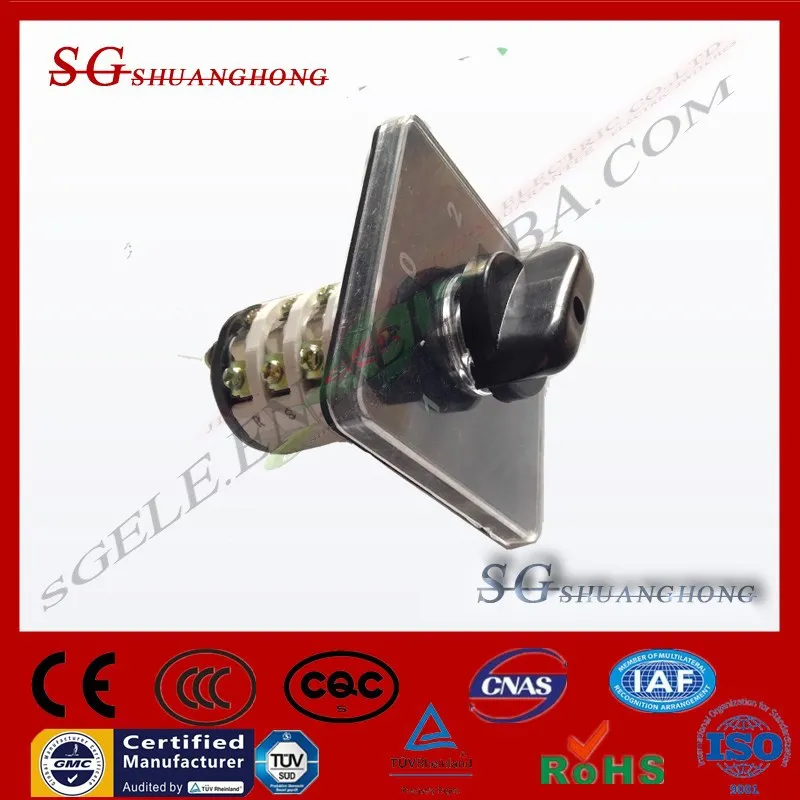 Italy Changeover Switch transfer switch manual rotary switch