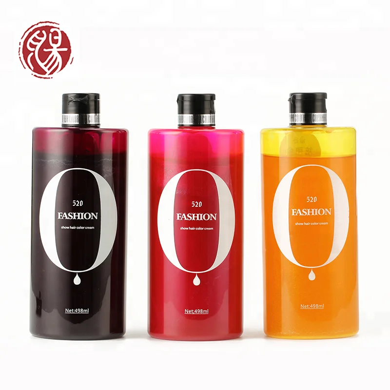 Organic Care Professional Samples Chart Cream Private Label No Ammonia No Peroxide Dye Magic Semi Permanent Hair Color