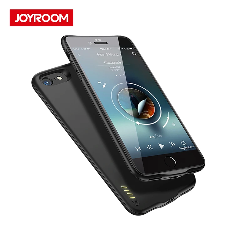
Joyroom 2800mAh Slim Power Battery Phone Case for iPhone 8 7 Support 3.5mm earphone 