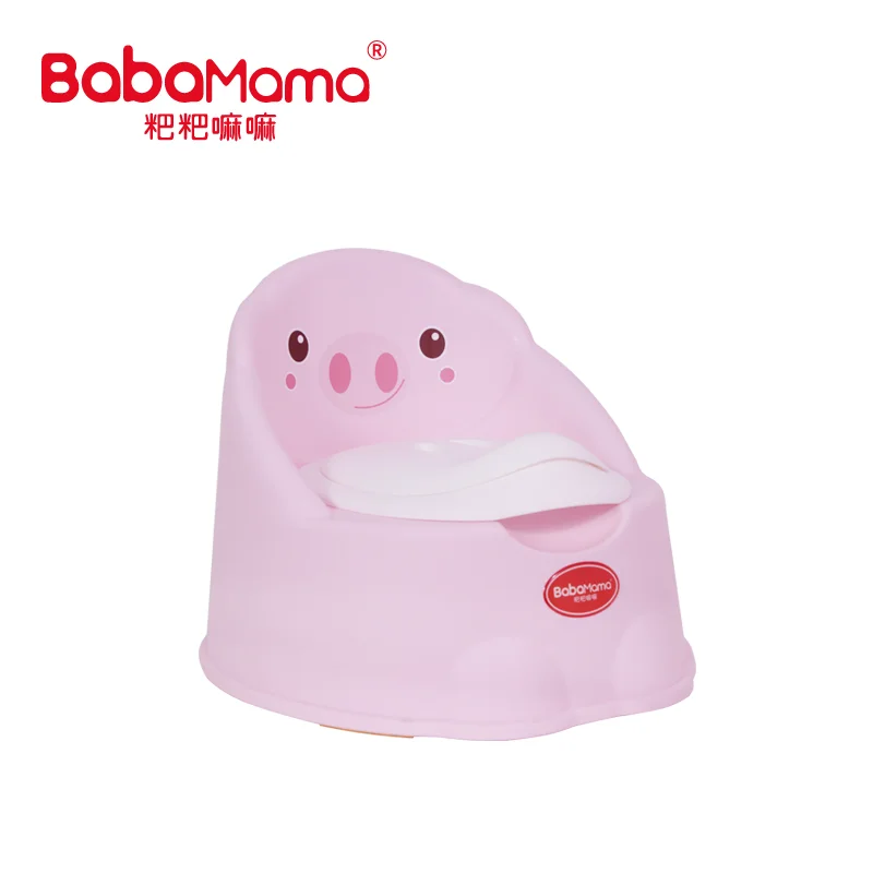 Echo Friendly WC Baby Boy Girl Kids Infant Toddler Potty Pot, Handle Design Sissy Baby Plastic Toilet Potty Training Seat/