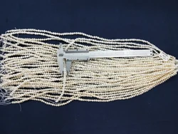 15 Inch Fresh Water Pearl Natural Pearl Potato Shape White 4.5mm Cultured Freshwater Pearls