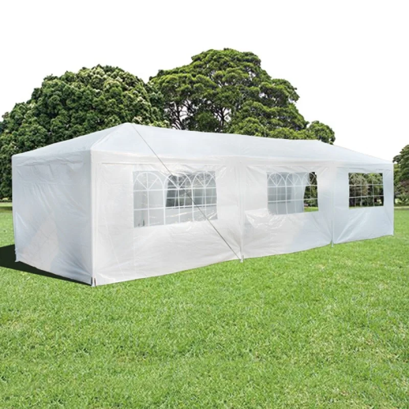 Easy up steel pole  3*6m PE sidewalls outdoor tent