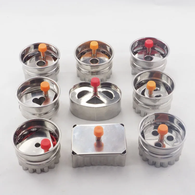 
Stainless steel flower cake mold biscuit cake mold sandwich cream cake mold 