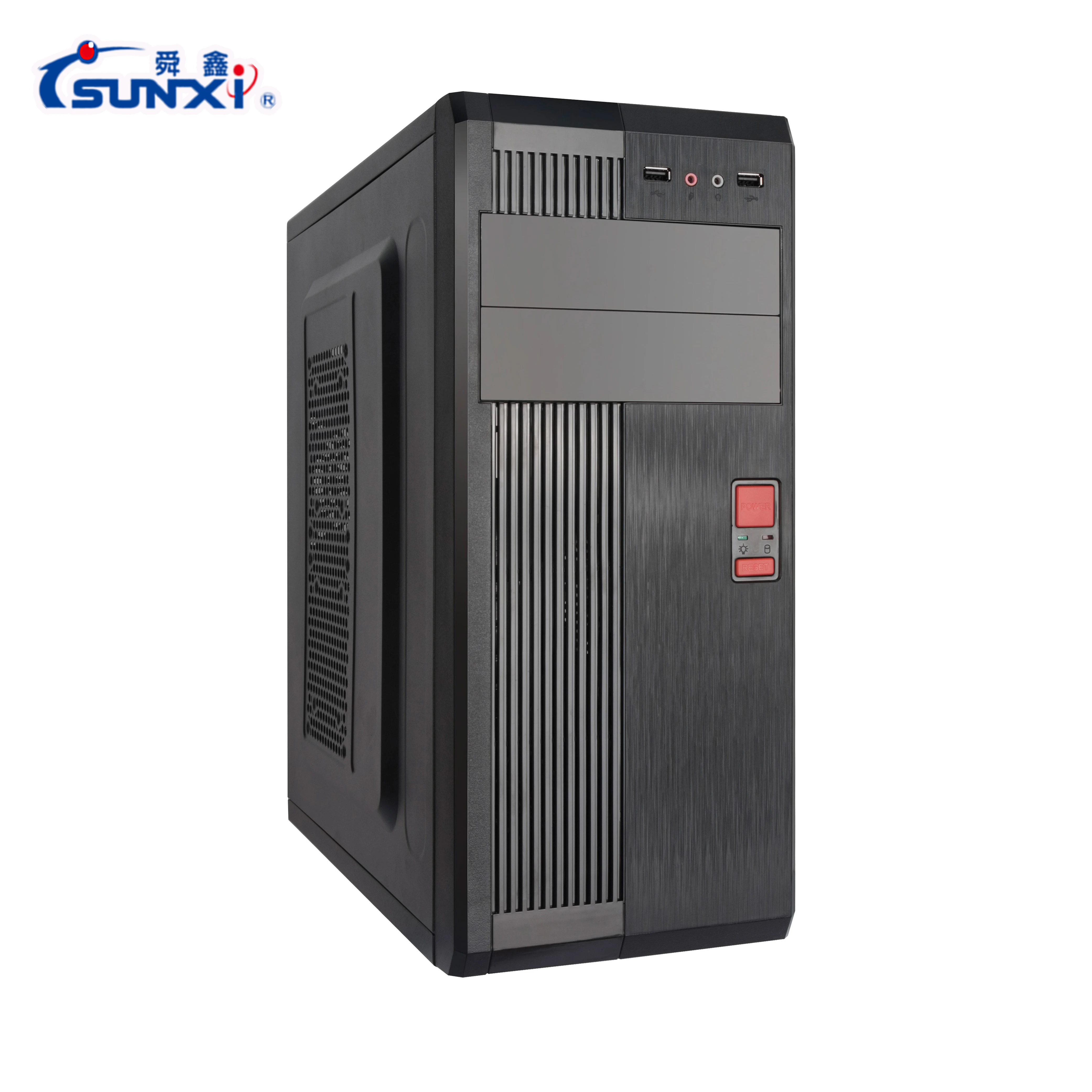 2019 роскошный дизайн Настольный компьютер Корпус Mid Tower шасси