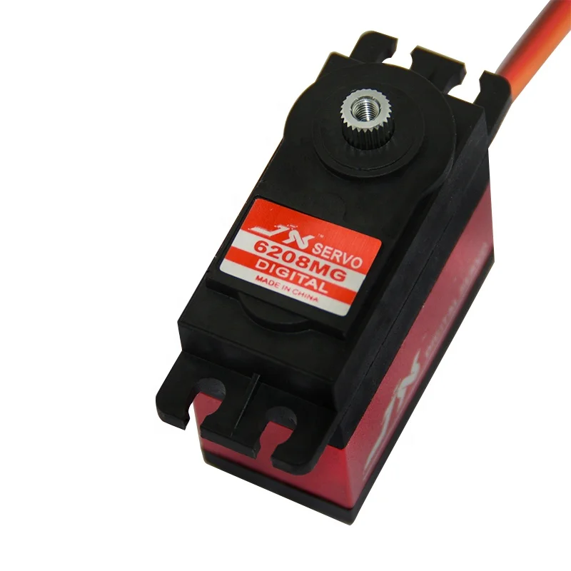  JX Servo PDI-6208MG 8 кг большой крутящий момент металлическими шестернями и высоким крутящим цифровой стандарт для 1:8 1:10 rc автомобиль 0 07