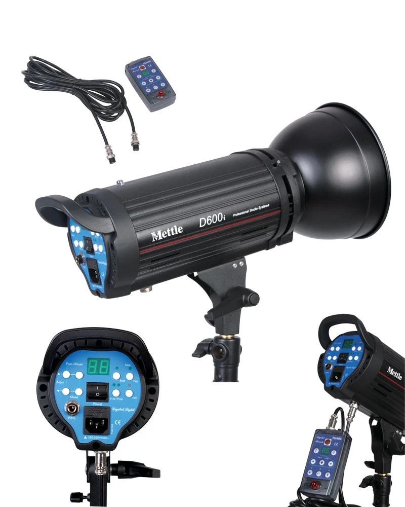 D600i Studio Flash Light,Studio Equipment,Mettle studio light