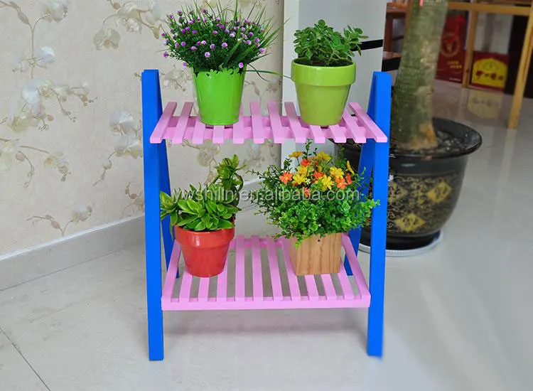 wooden flower stand / wooden flower pot stands / wooden indoor flower stands