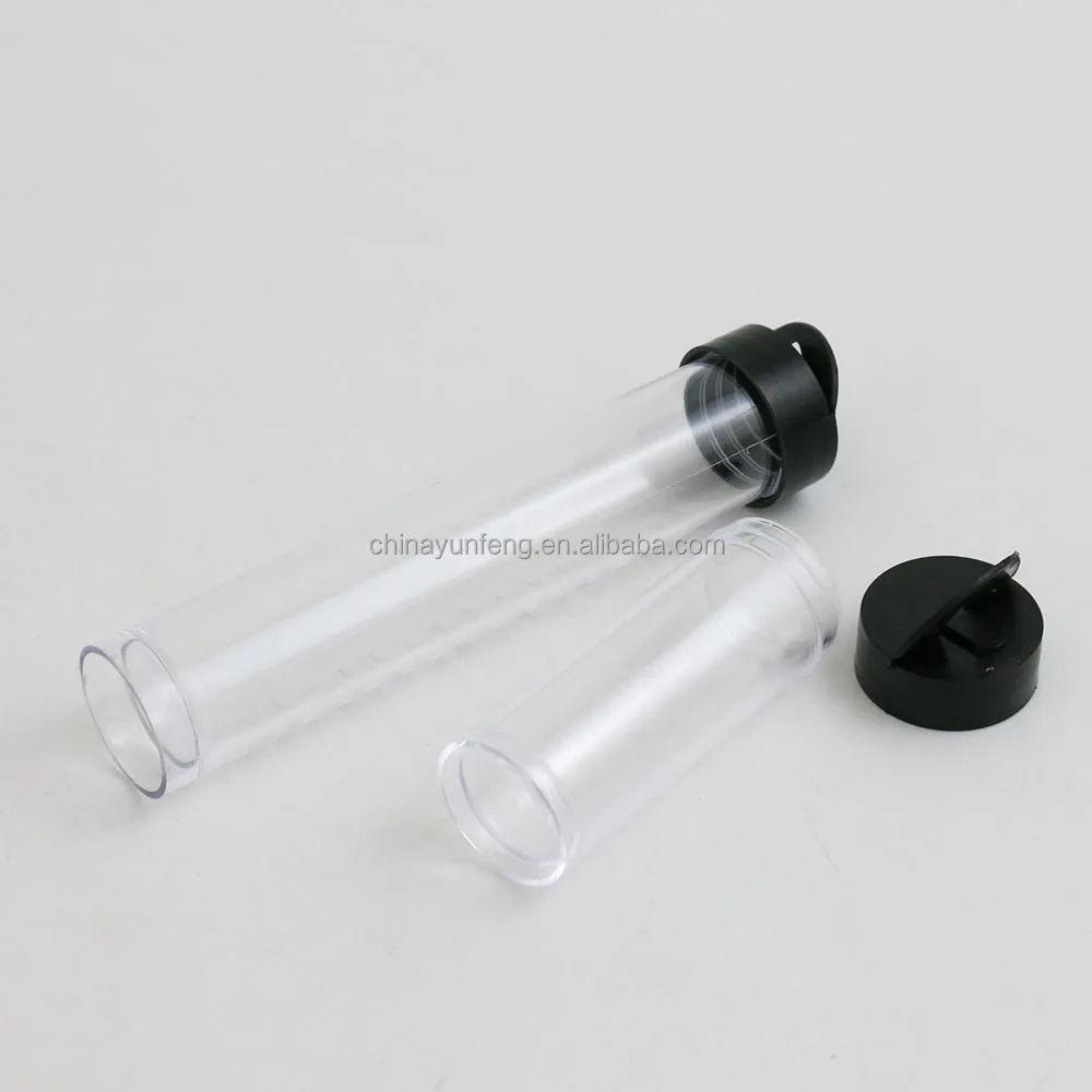 10ml,20ml Plastic Test Clear Tube With Screw Caps