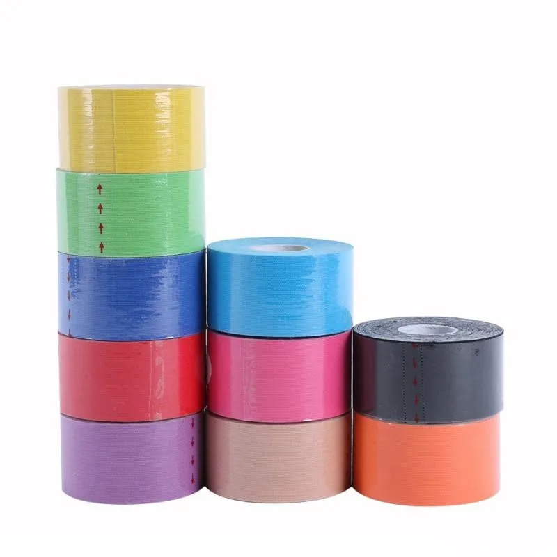 Эластичная сильная Спортивная Растяжка, растягивающаяся спортивная лента, Кинезиология