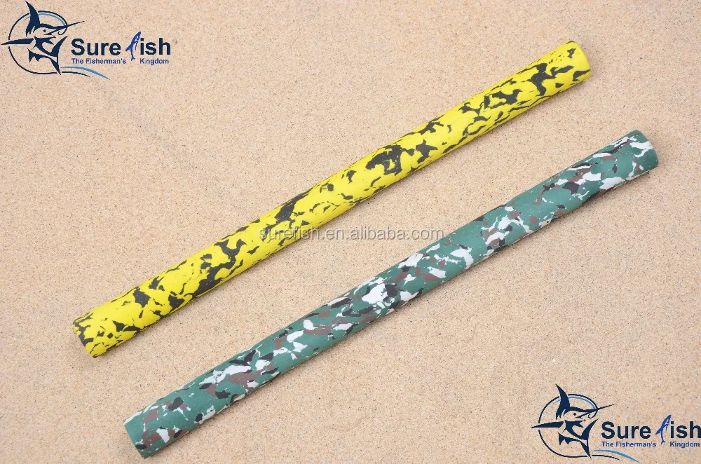 camouflage color EVA foam fishing rod grips