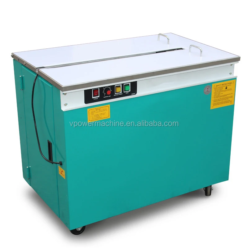 Guangzhou Factory Semi Automatic Carton Strapping Machine,Binding and Tying Machine For Paper Box