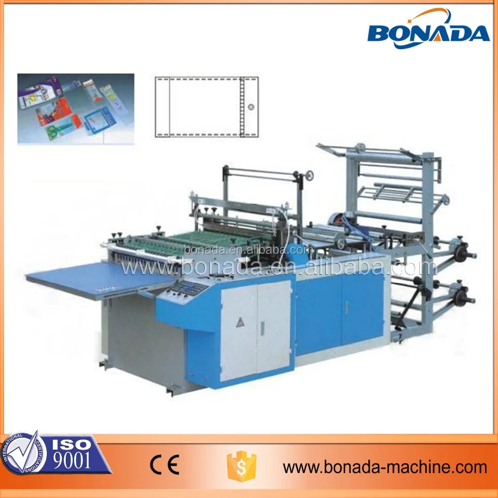 High Speed Side Sealing PP Bread Bag Making Machine