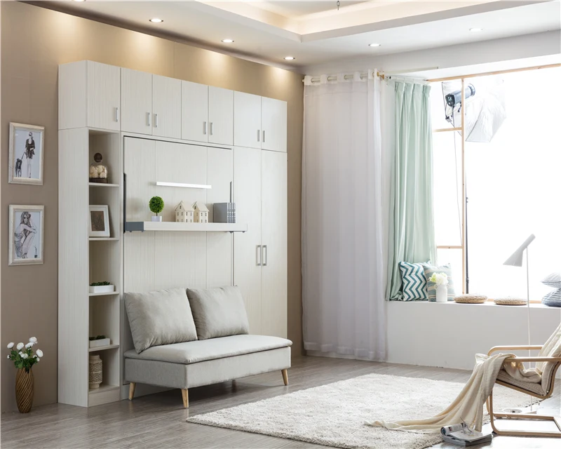 space saving furniture murphy bed with sofa double murphy wall bed