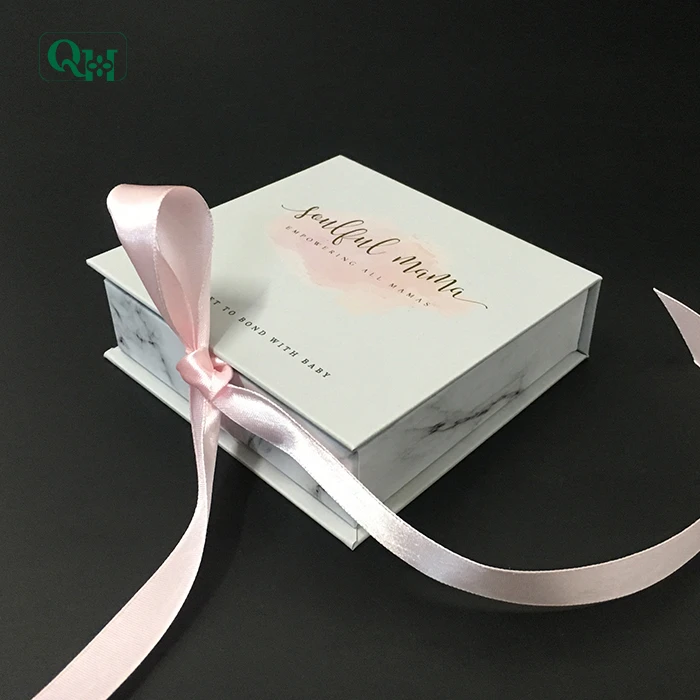 
Luxury Custom Wholesale Soap Box Gift Packaging Paper Boxes With Ribbon Closure Jewelry Box 