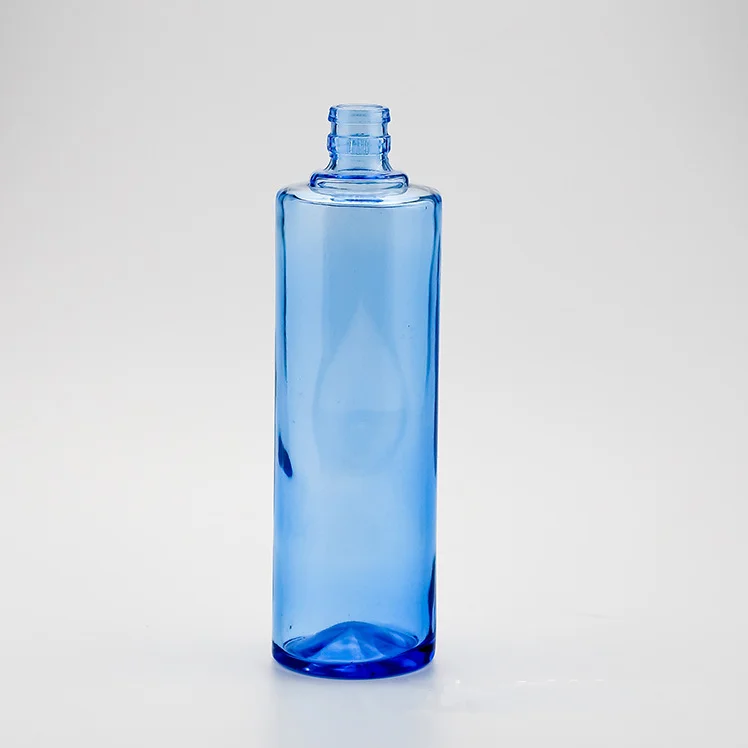 500ml SkyBlue Colour Mineral Water / Purified Water Glass Bottle with Crown Cap