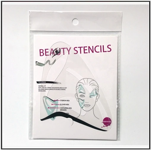 Makeup kit wholesale eyebrow stencils Makeup tools