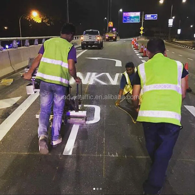 
reflective thermoplastic road marking white paint for road line marking in Guangzhou China 