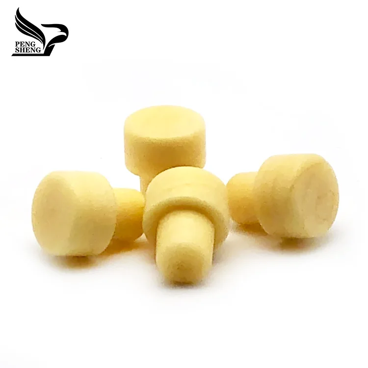 Custom Plain Color Wine Spirits Vodka Whiskey Tequila Whisky T Sharp High Polymer Cork Spirit Bottle Stopper Customized Accept
