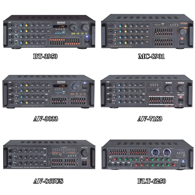 Professional Audio Standard AV-3055 Power Amplifier Stage Performance Audio Power Amplifier