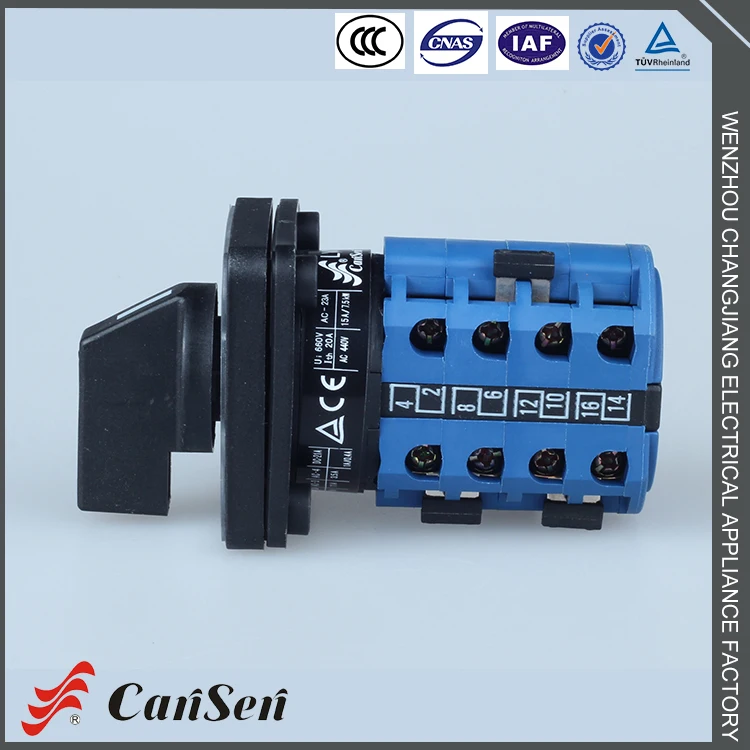 LW26-20 0-Y-D Сертификат CE переключения звезда-треугольник