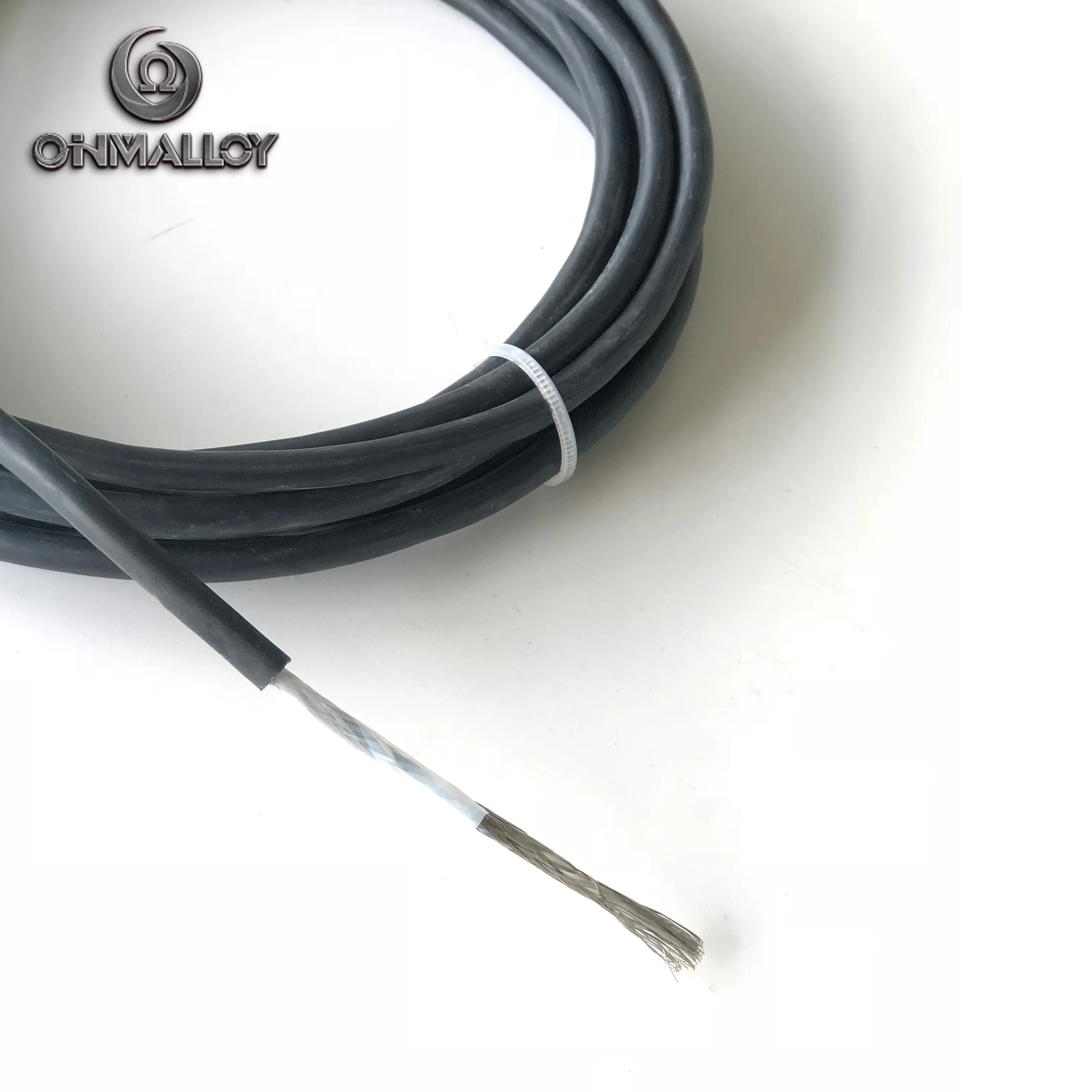 RTD PT100 Cable With Fluorosilicone Rubber Insulation oil-proof Jacket SS304 Sheath