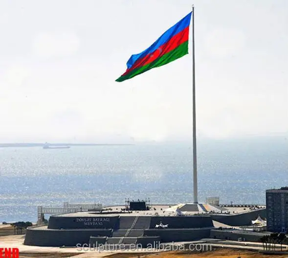 
Флагшток из нержавеющей стали, Национальный флагшток, 