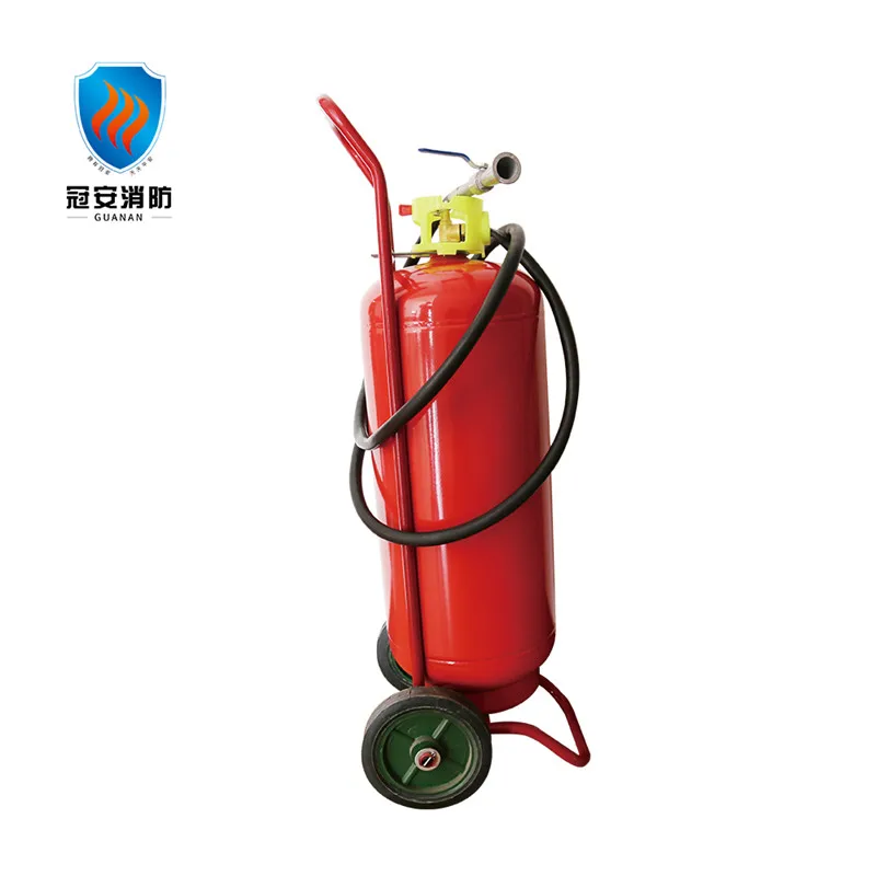 25-50kg wheeled dry powder fire extinguisher trolley fire equipment safety 50kg
