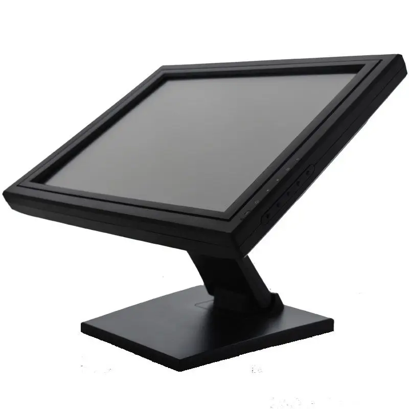 Professional 15 17 inch TFT POS resistive touch screen monitor