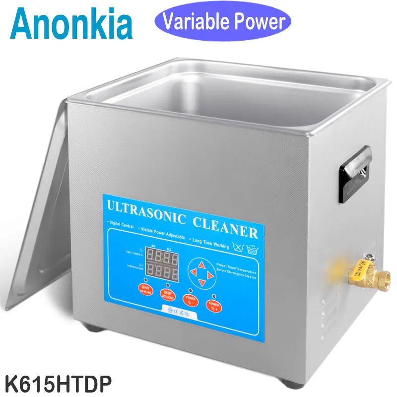 
15L Sonic Cleaner Bath Sonicator Laboratory Ultrasonic Water Bath 