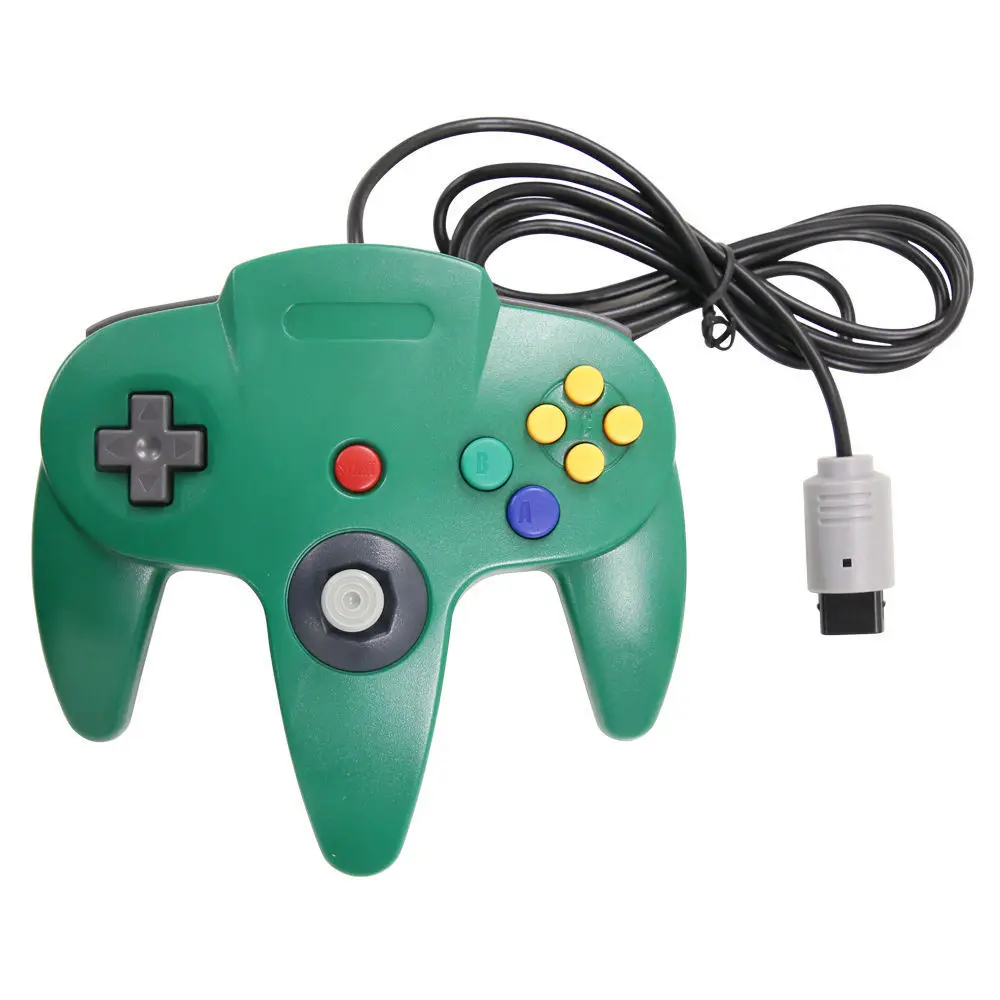 Wired Controller for N64 game console plug Wired Games Control gamepad for nintendo 64 Joystick for N64 controller